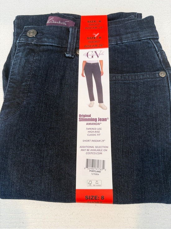 Levi's Denim - Levi's High-Rise Tapered Jeans - Dark Indigo Blue